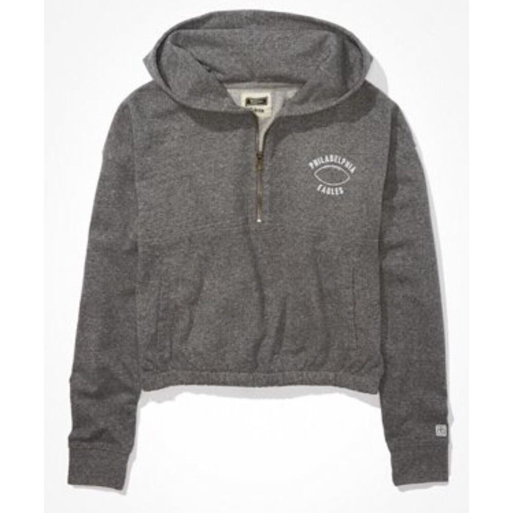 American Eagle New England Patriots Cropped Hoodie Sz Sm Y2K Preppy football NWT